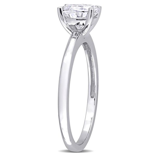 Gemstone Classics&#8482; 1kt. Oval Moissanite Engagement Ring