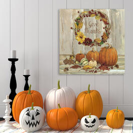 Courtside Market Harvest Time Wall Art - 16x16
