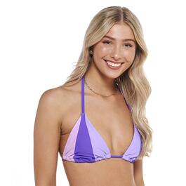 Juniors California Sunshine Maddy Triangle Bikini Swim Top