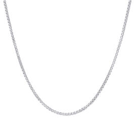Sterling Silver 16in. Box Chain Necklace
