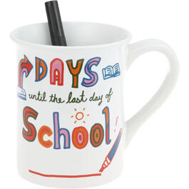 Dry Erase School Mug