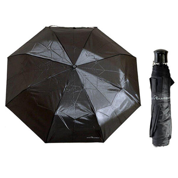 Misty Harbor Manual Open Umbrella - Black - image 