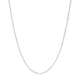 20in. Sterling Silver Bead DC Necklace