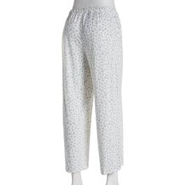 Womens Hanes&#174; Cement Leopard Capri Pajama Pants