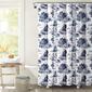 Lush Decor&#40;R&#41; French Country Toile Shower Curtain - image 1