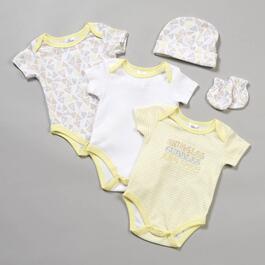 Baby Unisex &#40;3-6M&#41; Little Beginnings&#40;R&#41; 5pc. Snuggles Bodysuit Set
