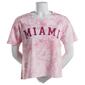 Juniors No Comment Maybe Miami Boxy Graphic Tee - image 1