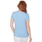 Womens Skye''s The Limit Coral Gables Striped Short Sleeve Tee - image 2