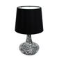 Simple Designs Mosaic Tiled Glass Genie Table Lamp w/Fabric Shade - image 4
