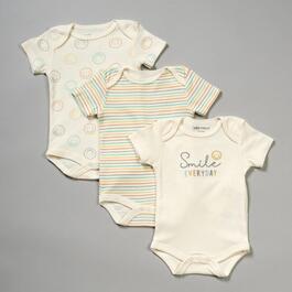 Baby Unisex &#40;NB-9M&#41; baby views&#40;R&#41; 3pk. Smile Everyday Bodysuits