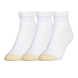 Womens Gold Toe&#40;R&#41; 3pk. Ultra Tec Quarter Socks