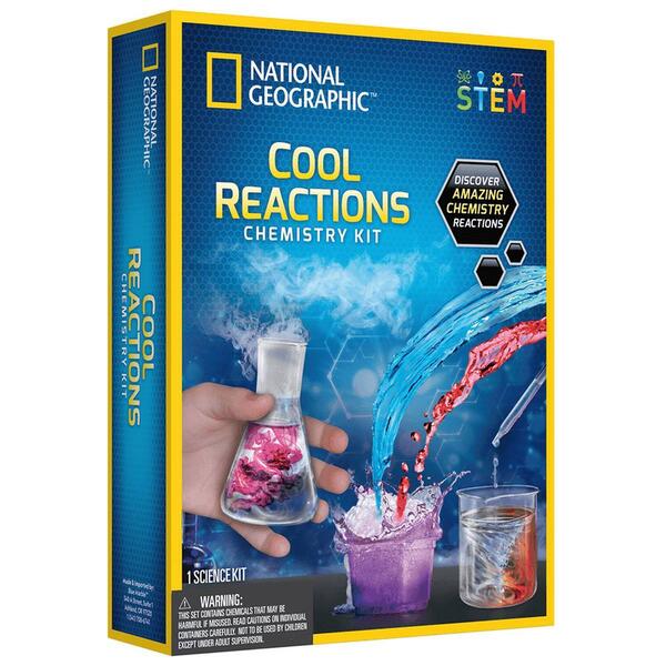 National Geographic Cool Reactions Chemistry Kit - image 