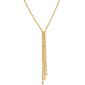 Gold Classics&#40;tm&#41; 10kt. Yellow Gold Rope Chain Lariat Necklace - image 1