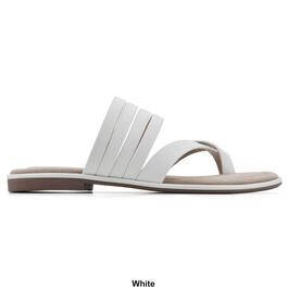 Womens White Mountain Zonk Sandals
