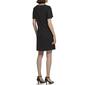 Womens Tommy Hilfiger Solid Short Pleat Sleeve Shift Dress - image 2