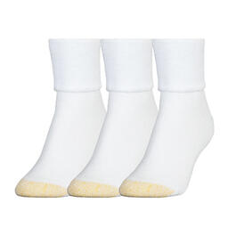 Womens Gold Toe&#40;R&#41; 3pk. Ultra Tec Terry Cuff Socks