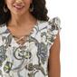 Plus Size Ella Rafaella&#174; Batik Print Pintuck Sleeveless Dress - image 2