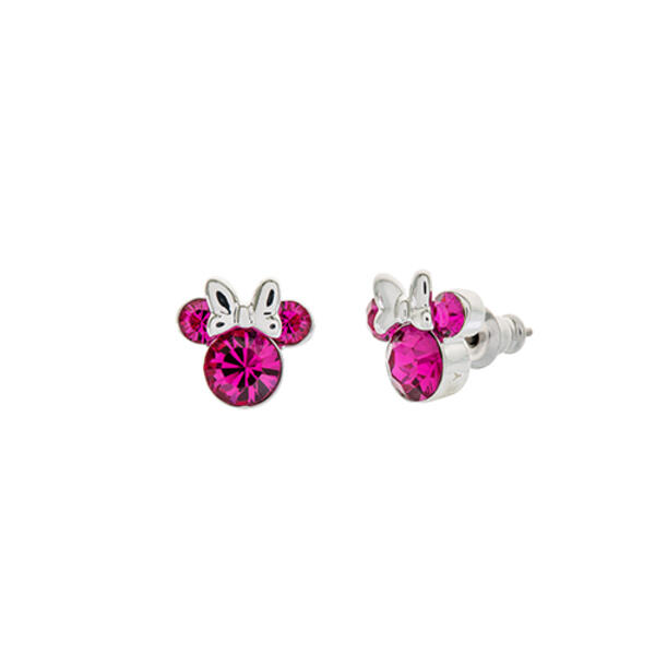Disney Minnie Mouse October Birthstone Stud Earrings - image 