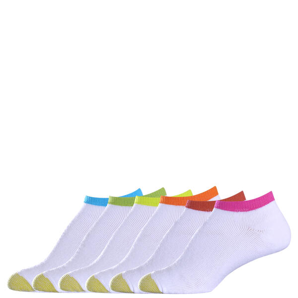 Womens Gold Toe&#40;R&#41; 6pk Extended Sport Cushion Liner Socks - image 
