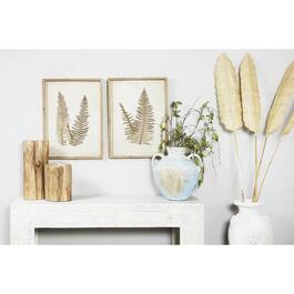 9th & Pike&#174; Fern Shadow Boxes Wall Art - Set of 2