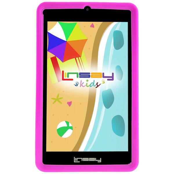 Kids Linsay(R) 7in. Quad Core Android 12 Tablet with Dual Cameras - image 
