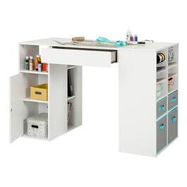 South Shore Craft Table with Storage