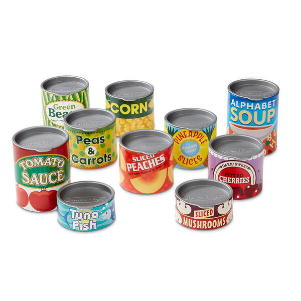 Melissa &amp; Doug® Let&#39;s Play House Grocery Cans