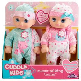 Little Darlings 10in. Cuddle Kids Sweet Talking Twins Baby Dolls