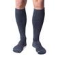 Mens Dr. Motion Cotton Solid Compression Over The Calf Socks - image 1