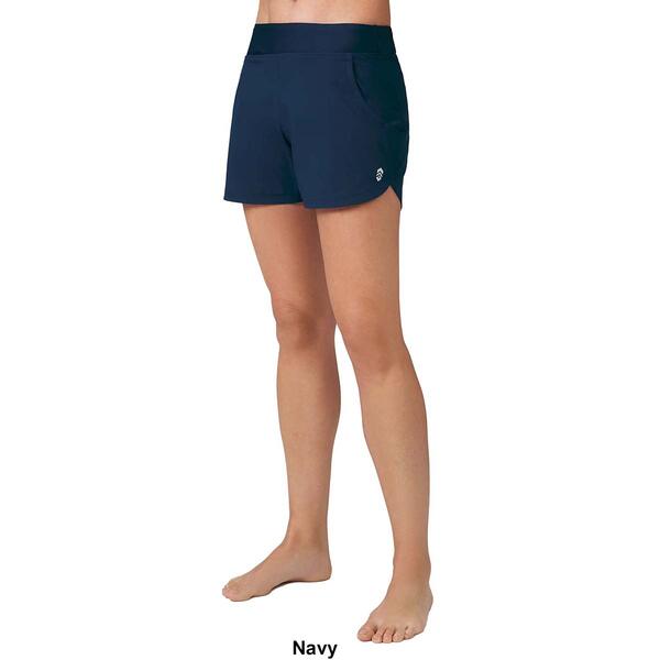 Womens Free Country Woven Stretch Hybrid Swim Shorts
