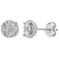 Nova Star&#174; Sterling Silver Lab Grown Diamond Stud Earrings - image 2