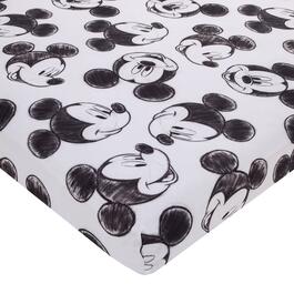 Disney Mickey Mouse Mini Fitted Crib Sheet