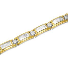 Mens Gentlemen's Classics&#8482; Yellow IP Bracelet
