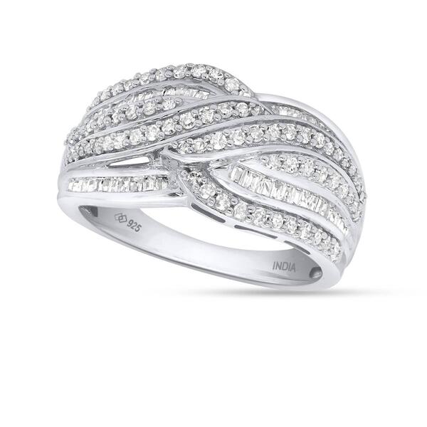 Endless Affection&#40;tm&#41; 3/4ctw. Baguette & Round Diamond Ring - image 