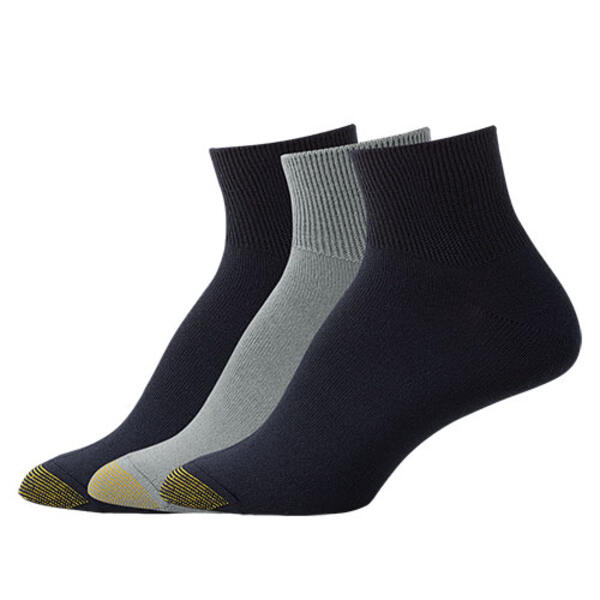 Womens Gold Toe&#40;R&#41; 3pk. Ultra Soft French Quarter Socks - image 