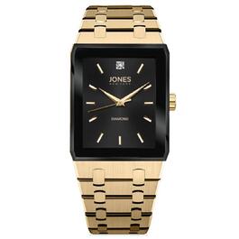 Mens Jones New York Gold-Tone Bracelet Watch - 50471G-42-G27