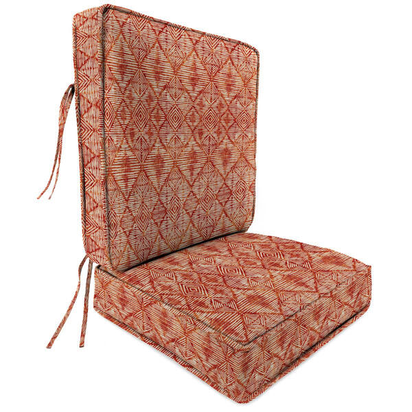 Jordan Manufacturing Nesco Sunset 2pc. Deep Seat Chair Cushions - image 
