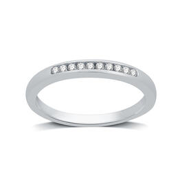 Endless Affection&#40;tm&#41; 10kt. White Gold 1/10ctw. Wedding Band