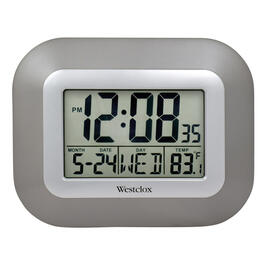 Westclox Digital LCD Wall Clock