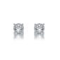 Diamond Classics&#40;tm&#41; 10kt. White Gold 1/10ctw. Stud Earrings - image 1