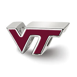 Virginia Tech Logo Bead Charm