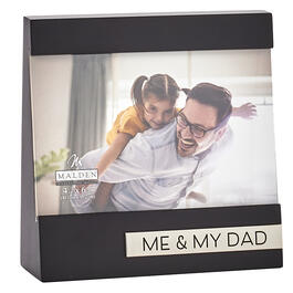 Malden Me & My Dad Wedge Black Frame - 4x6