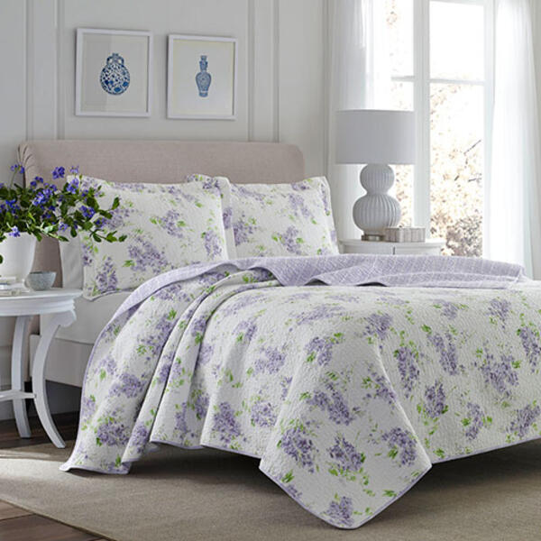 Laura Ashley(R) Keighley Quilt Set - image 