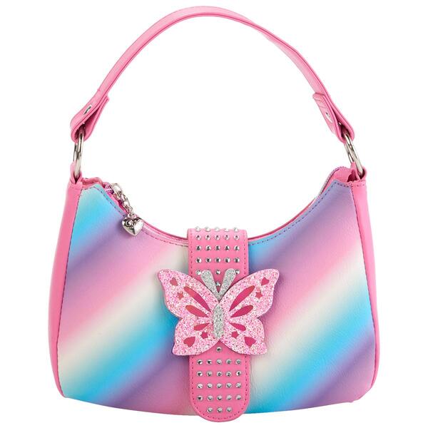 Girls Miss Gwen''s OMG Accessories Ombre Butterfly Mini Hobo - image 