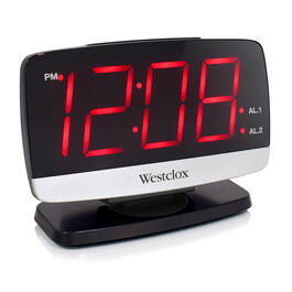 Westclox Tilt & Swivel Digital Alarm Clock