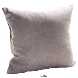 Faux Linen Decorative Pillow - 18x18