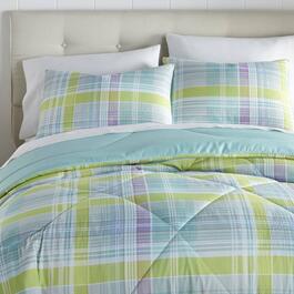 Shavel Home Products Seersucker Comforter Set - Summer Plaid