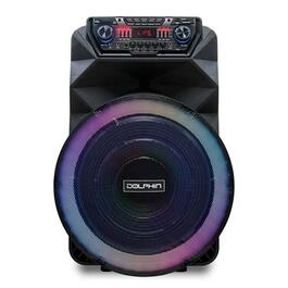 Dolphin 18in. Party Speaker w/ Microphone & Remote