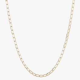Gold Classics&#40;tm&#41; 10kt. Yellow Gold Curb Link Chain Necklace