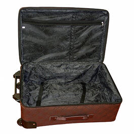 American Pemberly Buckles 5pc. Luggage Set - Brown